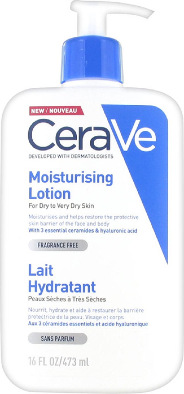 CeraVe Ενυδατικό Γαλάκτωμα για Πρόσωπο/Σώμα 473ml