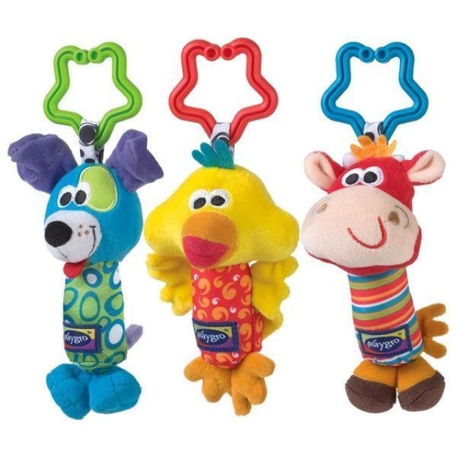 Playgro Tinkle Trio Κουδουνίστρες 3 τμχ 