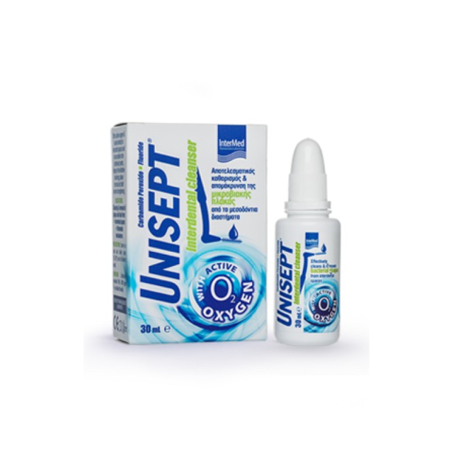 Intermed Unisept Interdental Cleanser Ενεργό Οξυγόνο 30ml