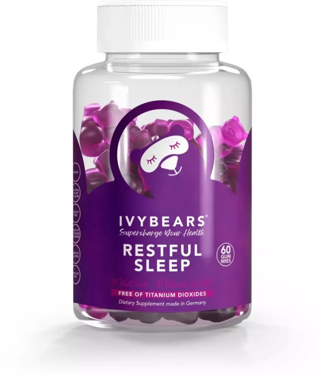 IvyBears Restful Sleep Συμπλήρωμα για τον Ύπνο 60 ζελεδάκια