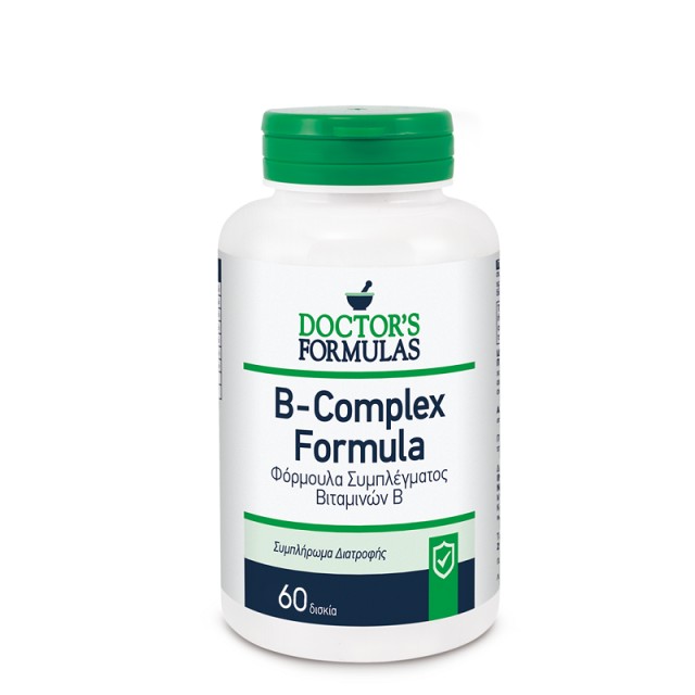 Doctors Formulas B-Complex Συμπλήρωμα Διατροφής 60 Δισκία