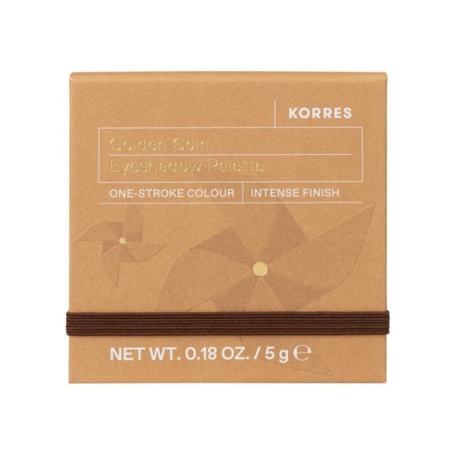 Korres Golden Coin Eyeshadow Palette Παλέτα Σκιών 5g