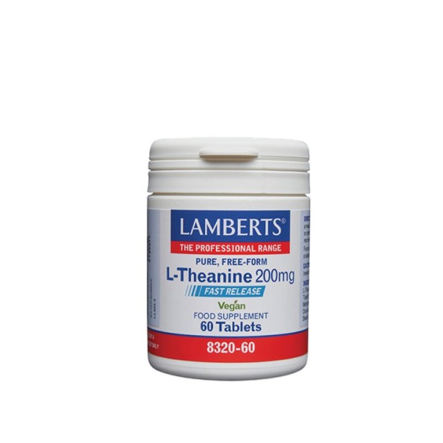 Lamberts L-Theanine Fast Release 60 ταμπλέτες