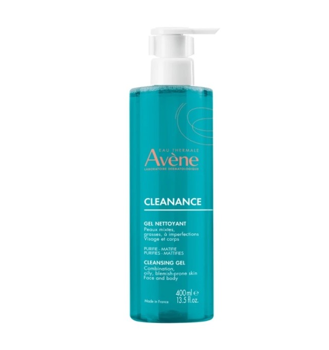 Avène Cleanance Gel Καθαρισμού για το Λιπαρό Δέρμα 400ml