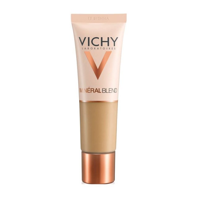 Vichy MineralBlend Hydrating Fluid Foundation No.12 Sienna 30ml