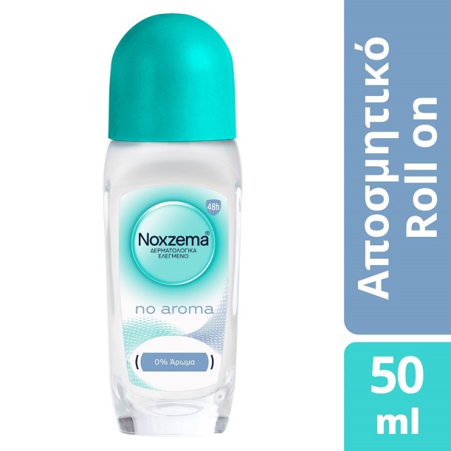 Noxzema Deo Rollon No Aroma Γυναικείο Αποσμητικό Rollon χωρίς Άρωμα 50ml