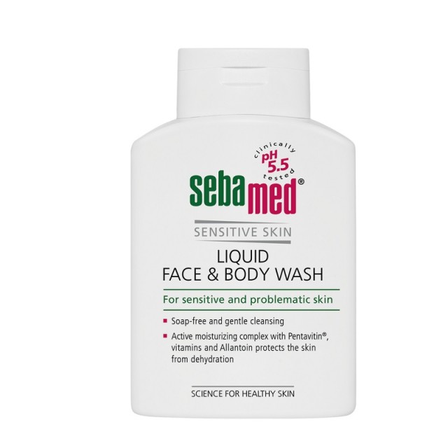 Sebamed Liquid Face & Body Wash 200ml