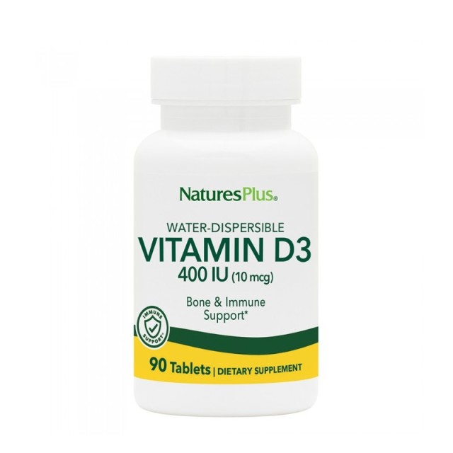 Natures Plus Vitamin D 400 I.U. 90 ταμπλέτες