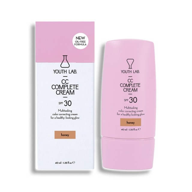 Youth Lab. CC Complete Cream Honey SPF30 Καλυπτική Κρέμα Προσώπου 40ml