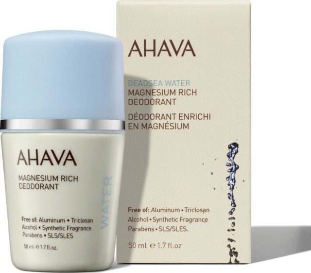 Ahava Deadsea Water Magnesium Rich Deodorant Roll-On 50ml