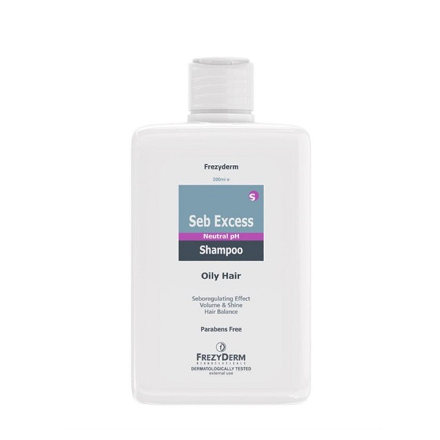 Frezyderm Seb Excess Σαμπουάν για Όγκο για Λιπαρά Μαλλιά 200ml