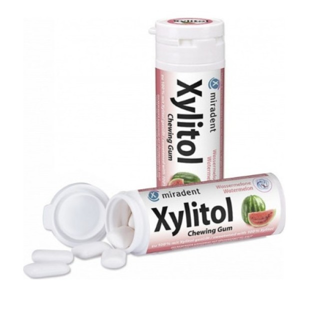 Euromed Xylitol Τσίχλες Με Γεύση Καρπούζι 30τμχ