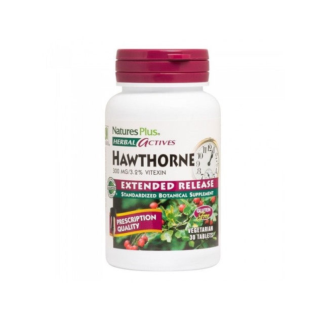 Natures Plus Hawthorne 300mg 30 ταμπλέτες