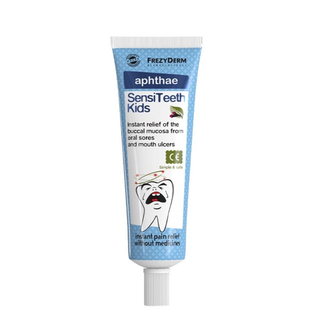 Frezyderm SensiTeeth Kids Aphthae Gel για Ανακούφιση Ούλων για Άφθες & Στοματικά Έλκη 25ml