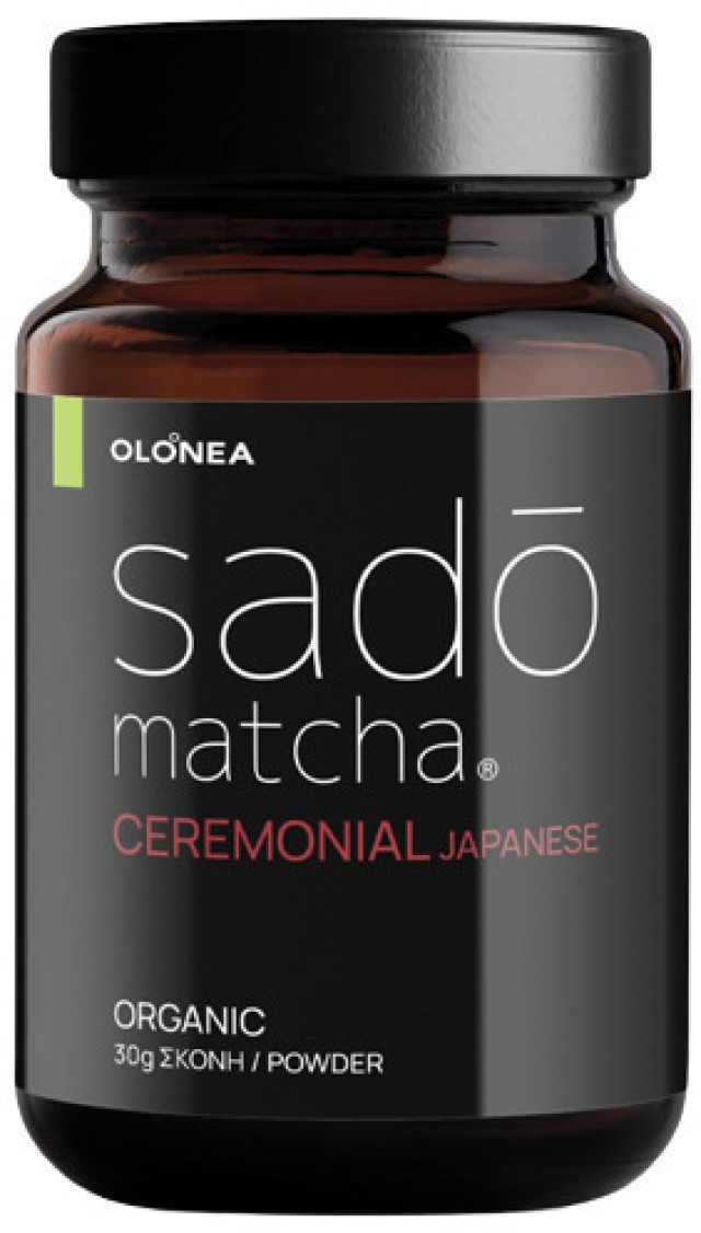 Olonea Sado Matcha Ceremonial Βιολογικό Πράσινο Τσάι 30gr Powder