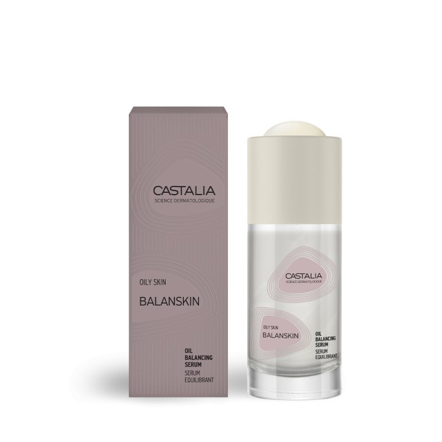 Castalia Balanskin Oil Balancing Serum Ορός Προσώπου Εξισορρόπησης Λιπαρότητας & Σμήγματος 30ml