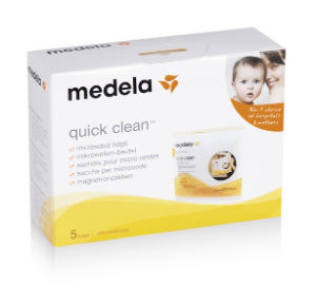 Medela - Quick Clean Σακουλάκια αποστείρωσης μικροκυμάτων 5τμχ