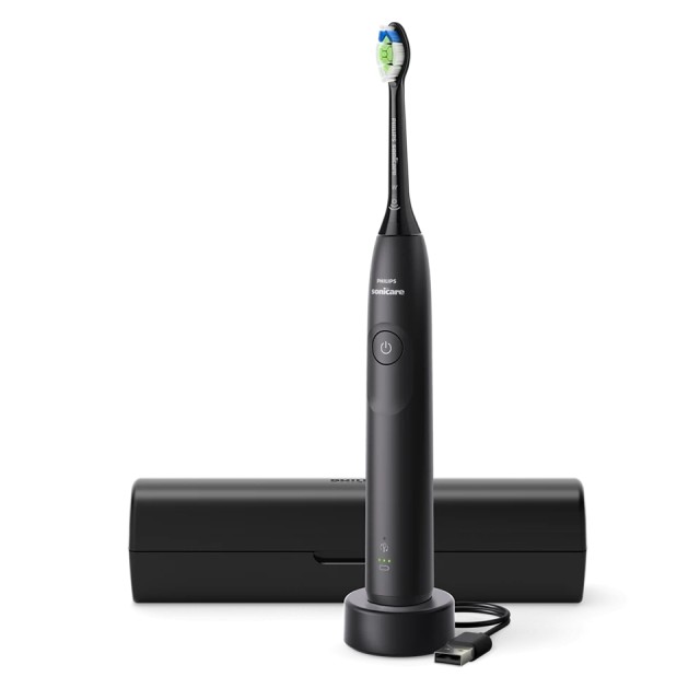 Philips Sonicare  5300 Black Επαναφορτιζόμενη Ηλεκτρική Οδοντόβουρτσα Μαύρο Χρώμα (HX7101/02) 1 τεμ.