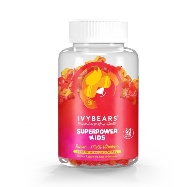 IvyBears Superpower Kids 60 ζελεδάκια