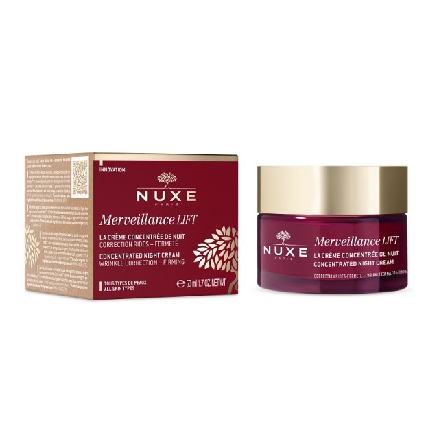 Nuxe Merveillance Lift Night Cream Αντιγηραντική Κρέμα Νύχτας 50ml