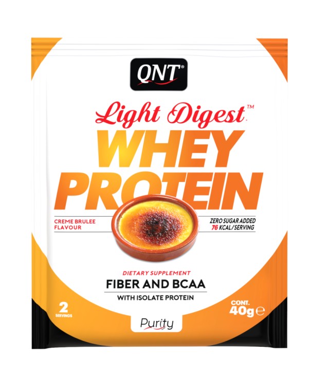 QNT Light Digest Whey Protein Creme brulee 40gr