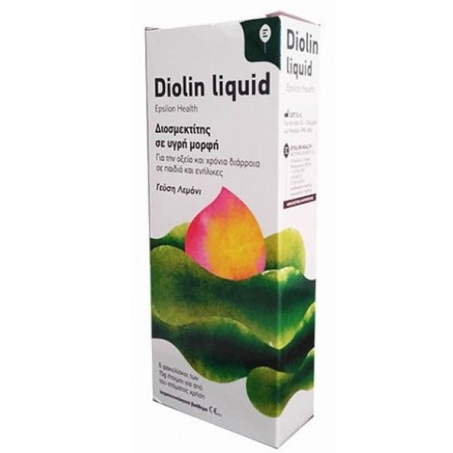 Epsilon Health Diolin Liquid με Γεύση Λεμόνι 6 φακελίσκοι των 15gr