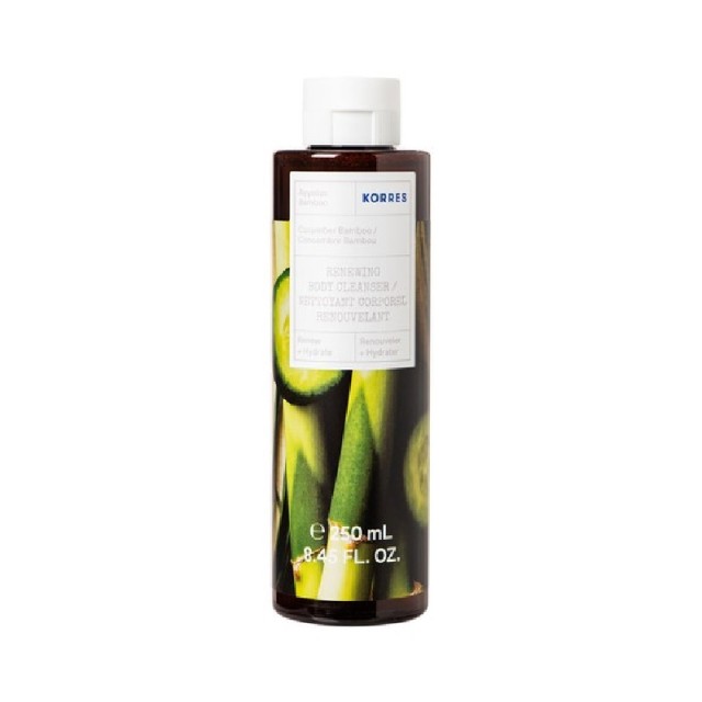 Korres Cucumber Bamboo Αφρόλουτρο σε Gel 250ml