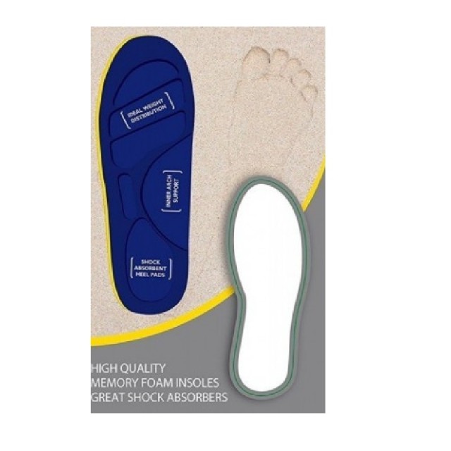 Medline 1376 Ανατομικός Πάτος Memory Foam 38-40