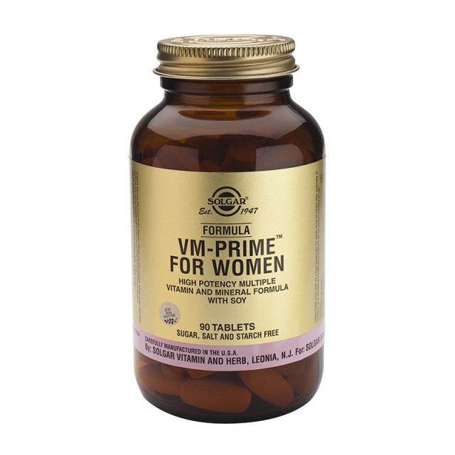 Solgar Formula VM-Prime For Women 90 ταμπλέτες