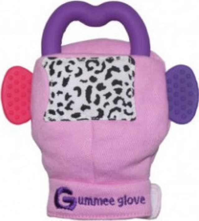 ProBaby Gummee Glove Γάντι με Μασητικό, Χρώμα Ρόζ