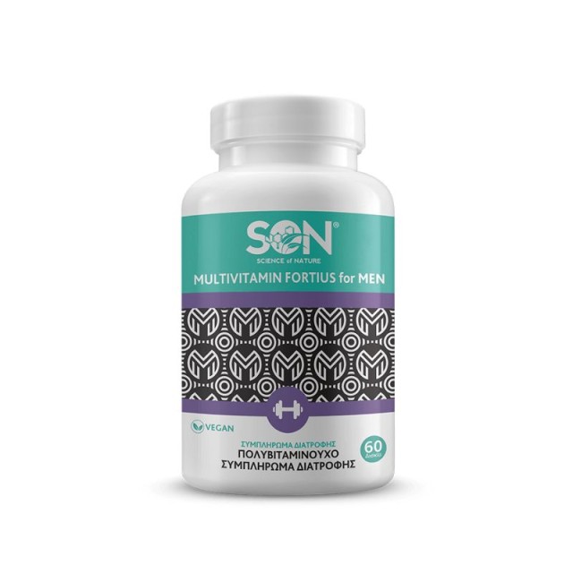 Science Of Nature SON Multivitamin Fortius for Men Πολυβιταμινούχο Συμπλήρωμα Διατροφής για Άνδρες 60 δισκία