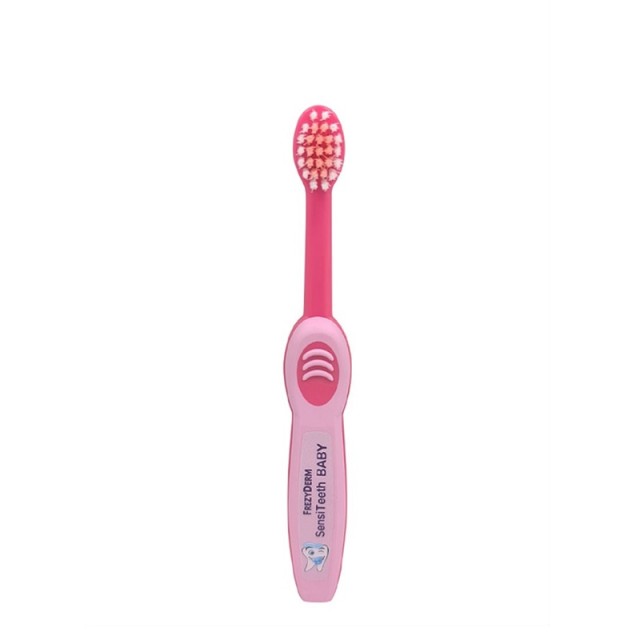 Frezyderm Sensiteeth Toothbrush Soft Pink Μαλακή Οδοντόβουρτσα για Μωρά 6-36 μηνών Ροζ Χρώμα 1τεμ.