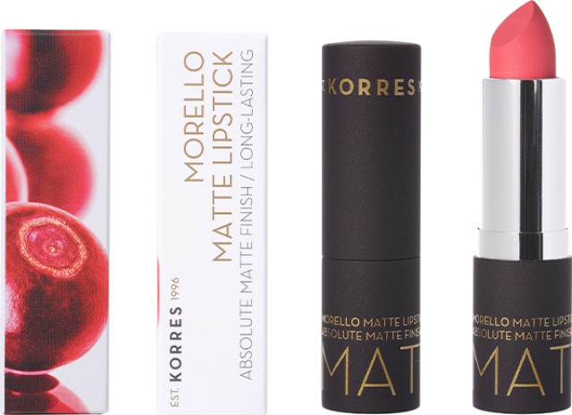 KORRES MORELLO Matte Lipstick 49 Watermelon Sorbet 3.5g 