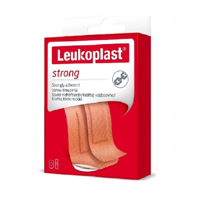 Leukoplast Strong Αυτοκόλλητα Επιθέματα Μπεζ σε 2 Μεγέθη 20τεμ