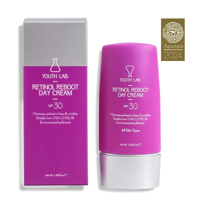 Youth Lab. Retinol Reboot Day Cream SPF30  Κρέμα Προσώπου με Ρετινοειδή 40ml