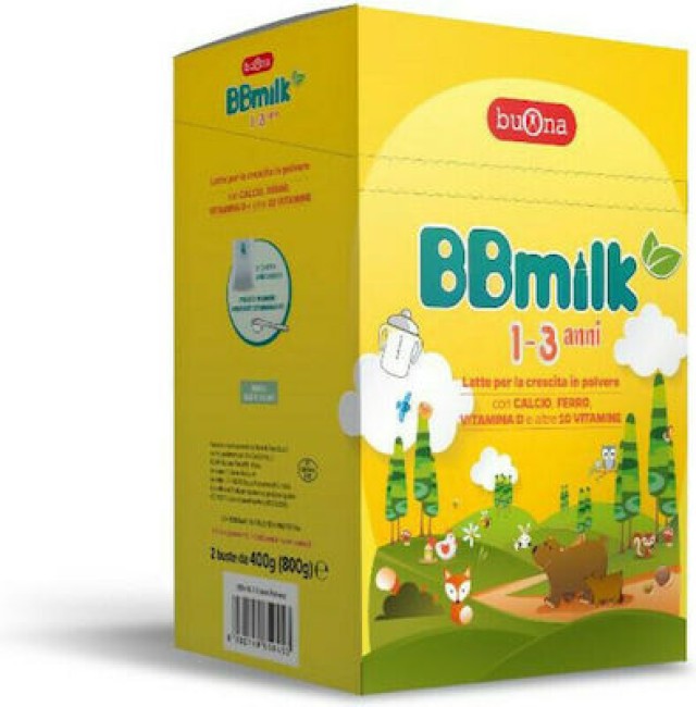 Buona Γάλα σε Σκόνη BBmilk 12m+ 2X400gr