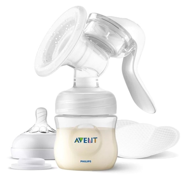 Avent Manual Breast Pump Natural Χειροκίνητο Θήλαστρο Γάλακτος 1 Τεμάχιο (SCF430/20)