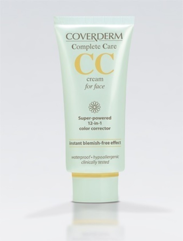 COVERDERM Complete Care CC cream for face Spf25 Soft Brown 40ml