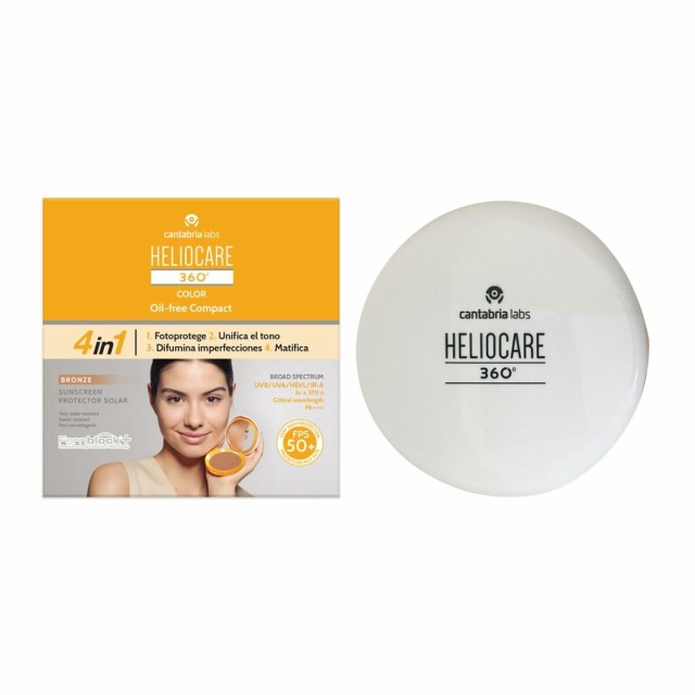 Heliocare 360º Oil-free Compact SPF 50+ Bronze 10g