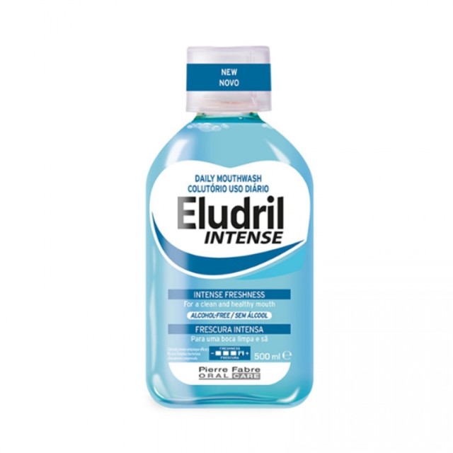 Eludril Mouthwash Intense Στοματικό Διάλυμα για Αίσθηση Φρεσκάδας 500ml