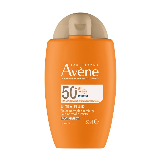 Avène Ultra Fluid Perfecteur SPF50+ MAT Perfect Αντηλιακή Κρέμα Προσώπου 50ml