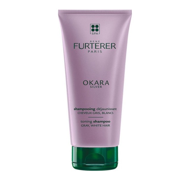 Rene Furterer Rene Furterer Okara Silver Toning Shampoo Σαμπουάν για γκρίζα, άσπρα ή πλατινέ ξανθά μαλλιά 250ml