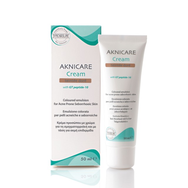 Synchroline Aknicare Cream Teintee Dore 50ml