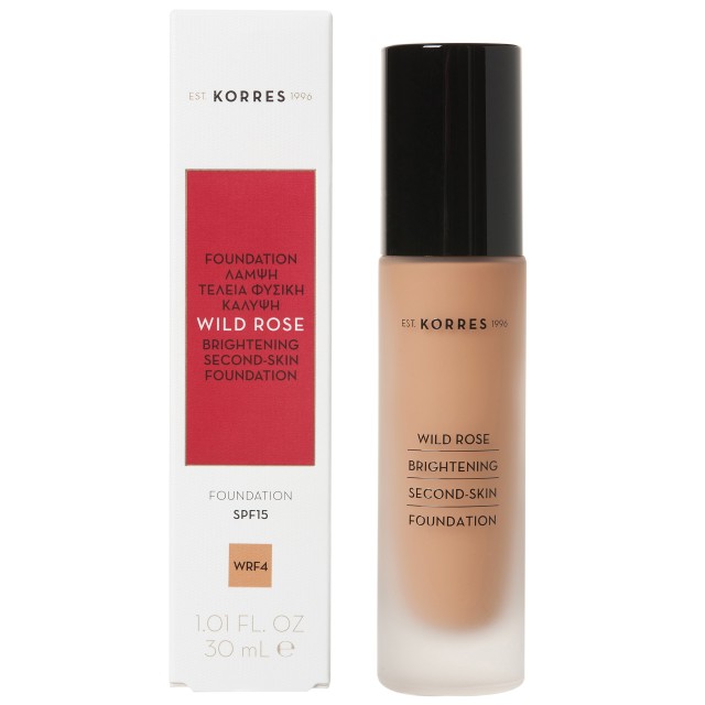 Korres Foundation Make Up Άγριο Τριαντάφυλλο SPF15 WRF1, 30ml