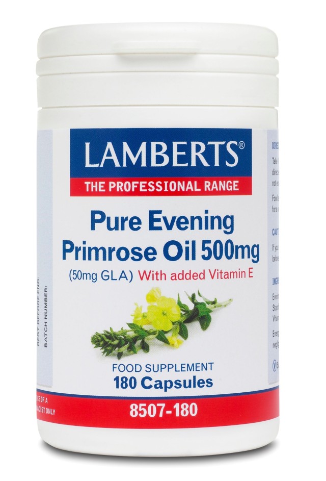 LAMBERTS EVENING PRIMROSE OIL 500MG 180CAPS