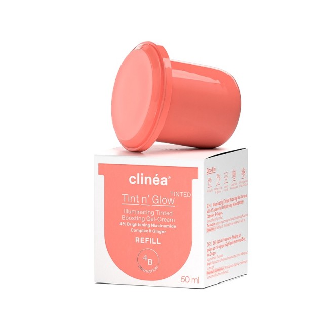 Clinéa Tint n Glow Refill Gel Κρέμα Ενίσχυσης Λάμψης με Χρώμα 50ml