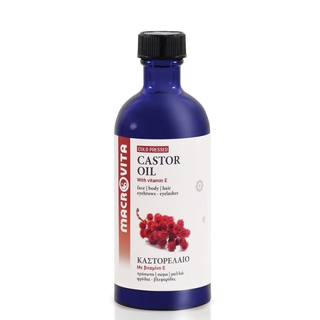 Macrovita Castor Oil Καστορέλαιο με βιταμίνη Ε 100ml