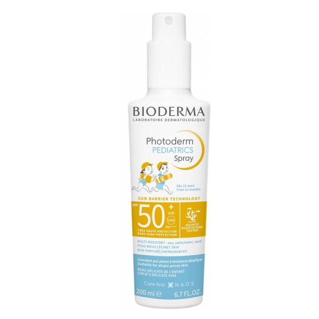 Bioderma Photoderm Pediatrics Spray SPF50+ Αντηλιακό για Παιδιά 200ml