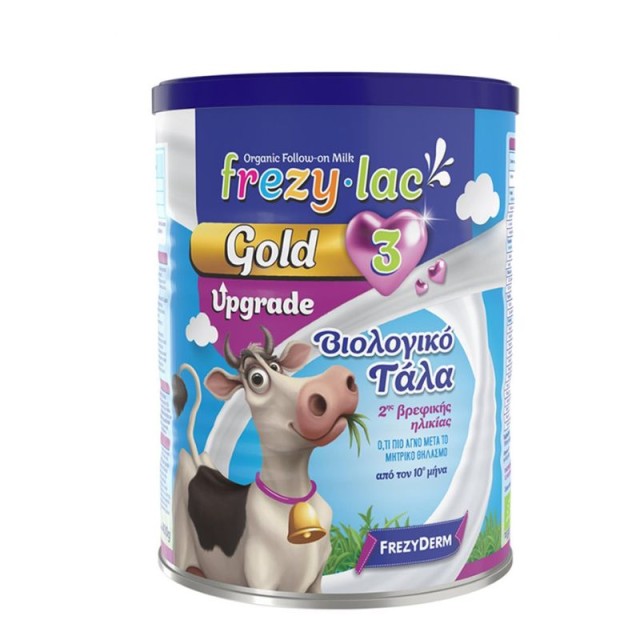 Frezylac Gold 3 Upgrade Αγελαδινό Βιολογικό Γάλα από 10 μηνών 400gr