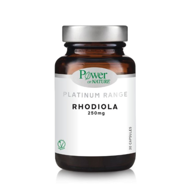 Power Of Nature Platinum Range Rhodiola 250mg 30 κάψουλες